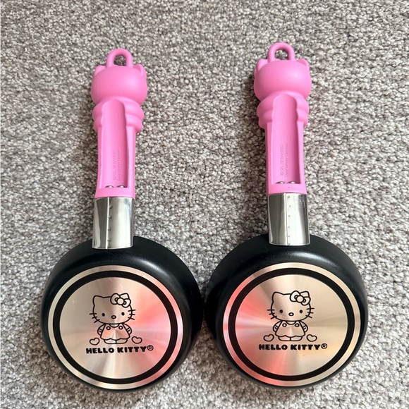 Sanrio Hello Kitty Pink Frying Pan Set - Picture 7 of 12